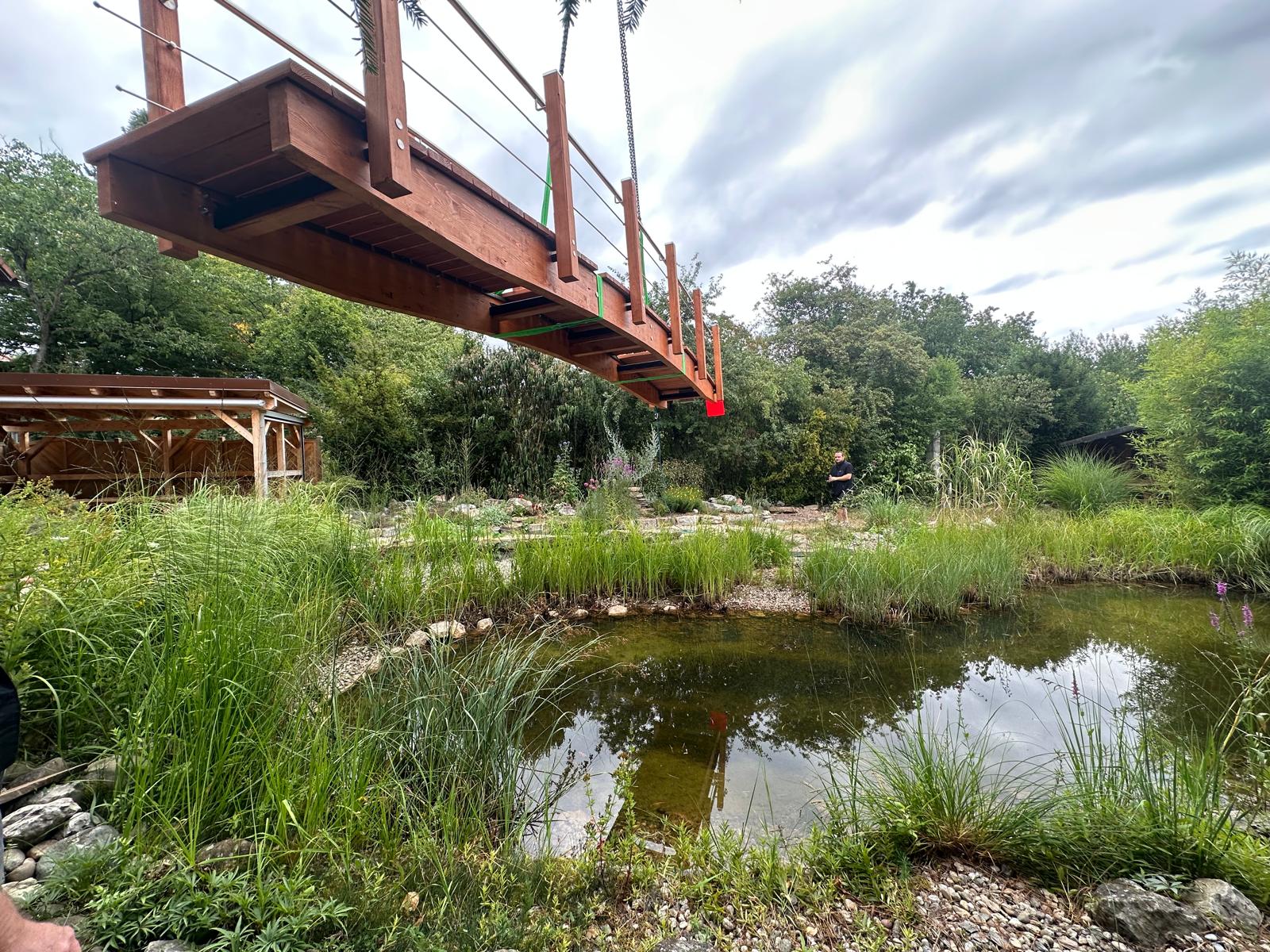Teichenbrücke Renotec-Lobbach