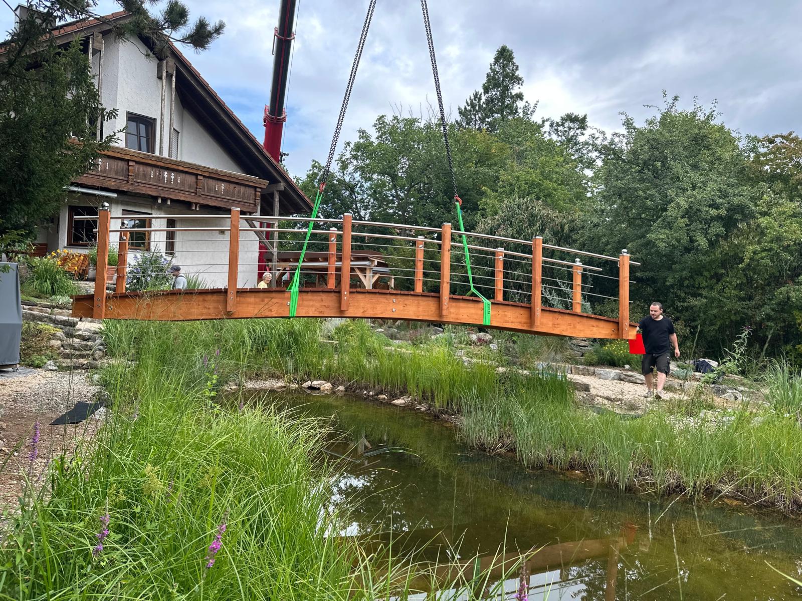 Teichenbrücke Renotec-Lobbach
