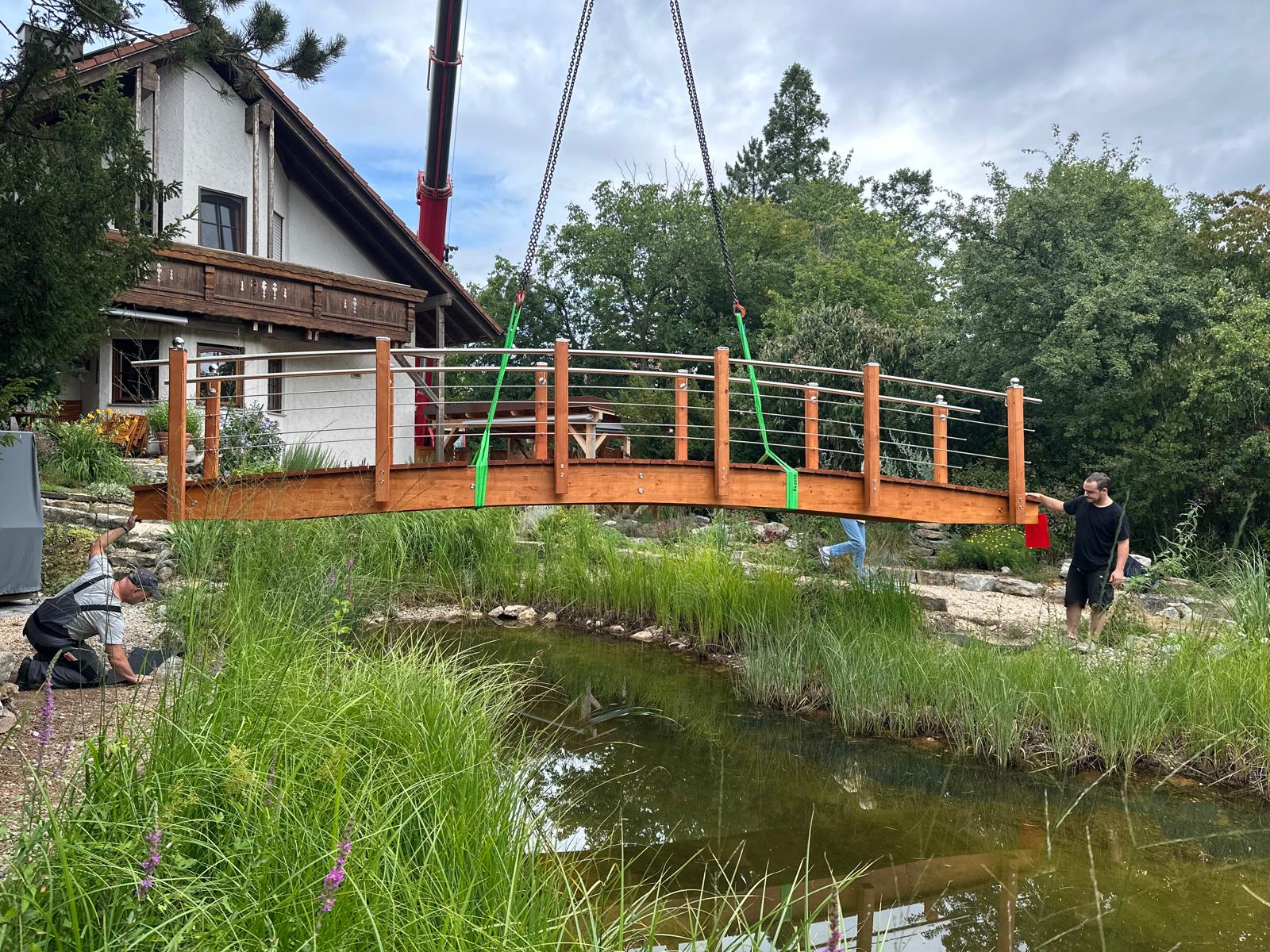Teichenbrücke Renotec-Lobbach