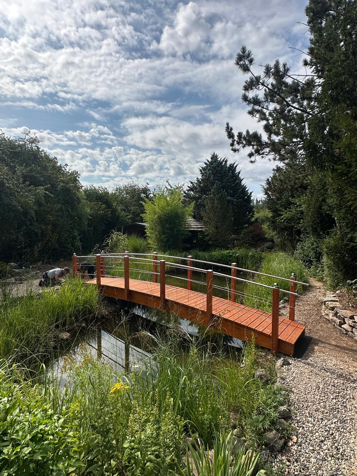Teichenbrücke Renotec-Lobbach